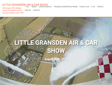 Tablet Screenshot of littlegransdenairshow.co.uk
